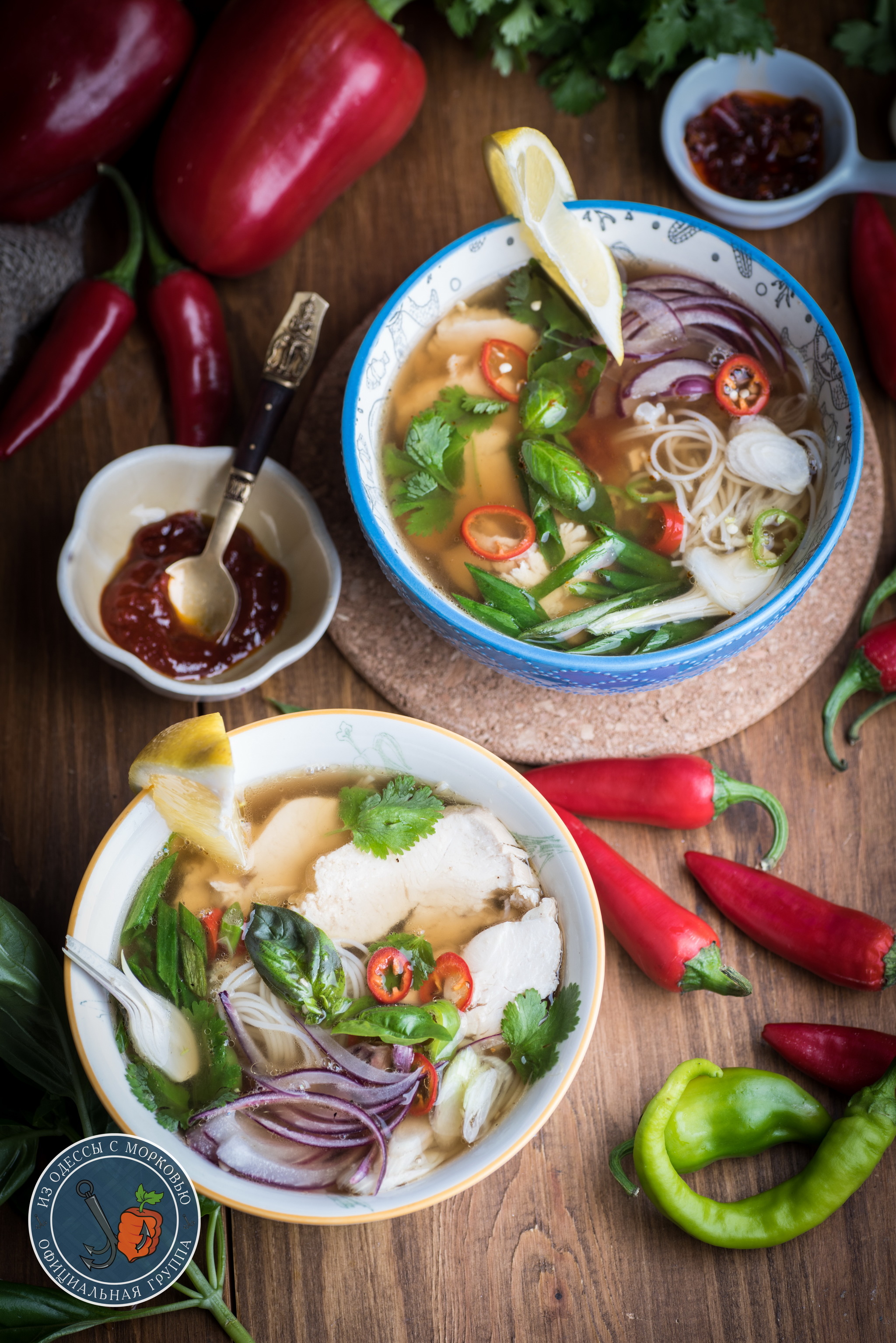 My favorite Pho Ga - My, From Odessa with carrots, Cooking, Food, Recipe, The photo, Longpost, Soup