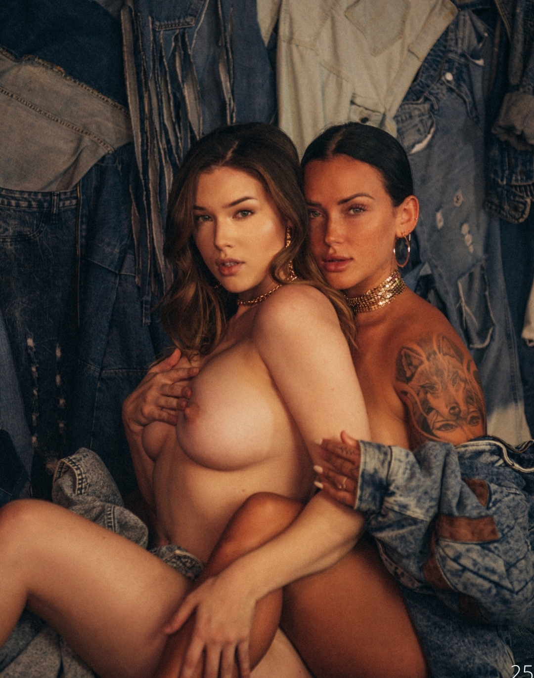 Lauren Summer & Kayla Lauren - Summer - No. 2 - NSFW, Beautiful girl, Models, Longpost, Kayla lauren, Lauren summer