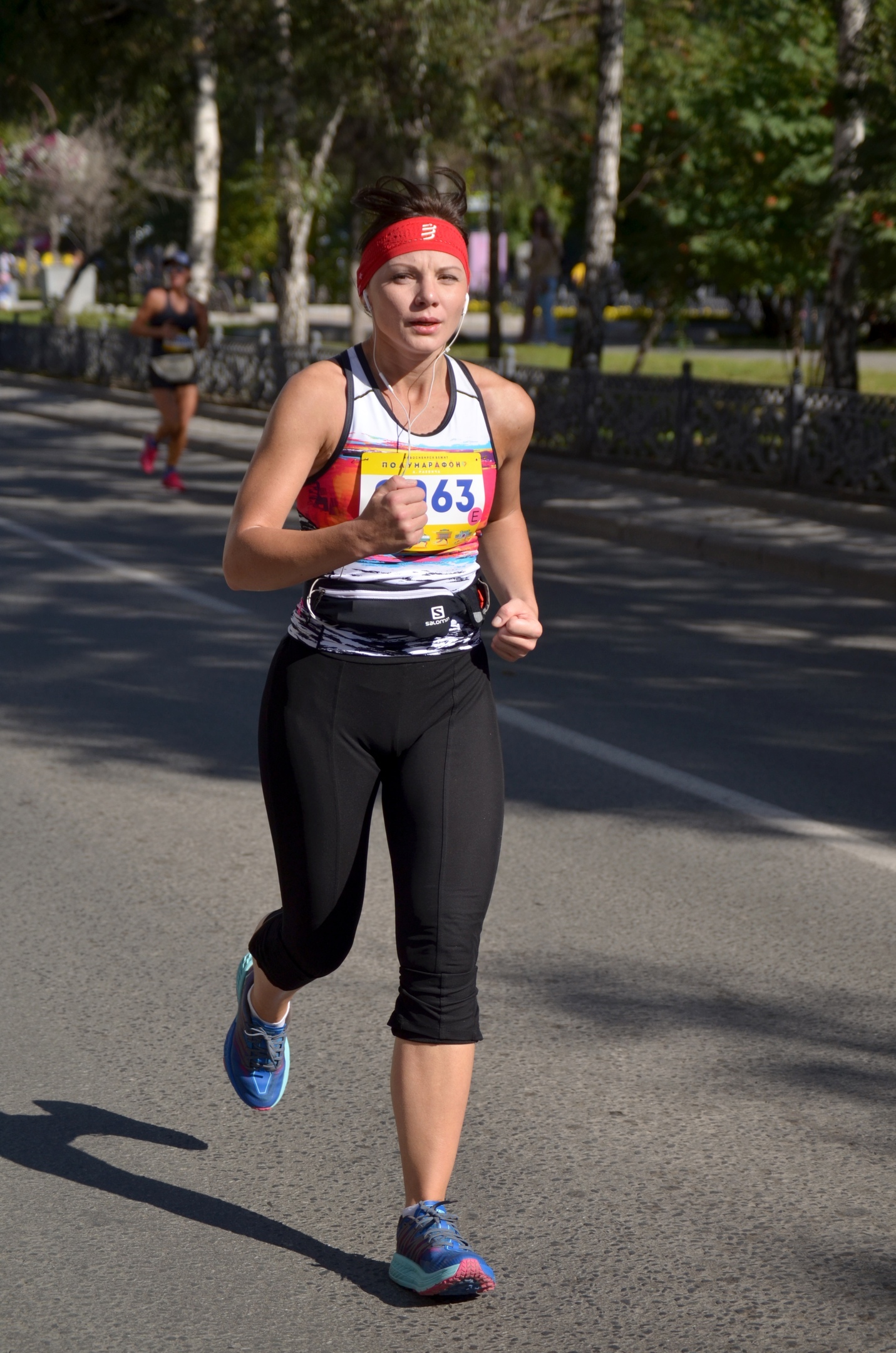 Girls from Raevich's Siberian Half Marathon - Siberia, Novosibirsk, Girls, The race, Half marathon, Sport, Longpost