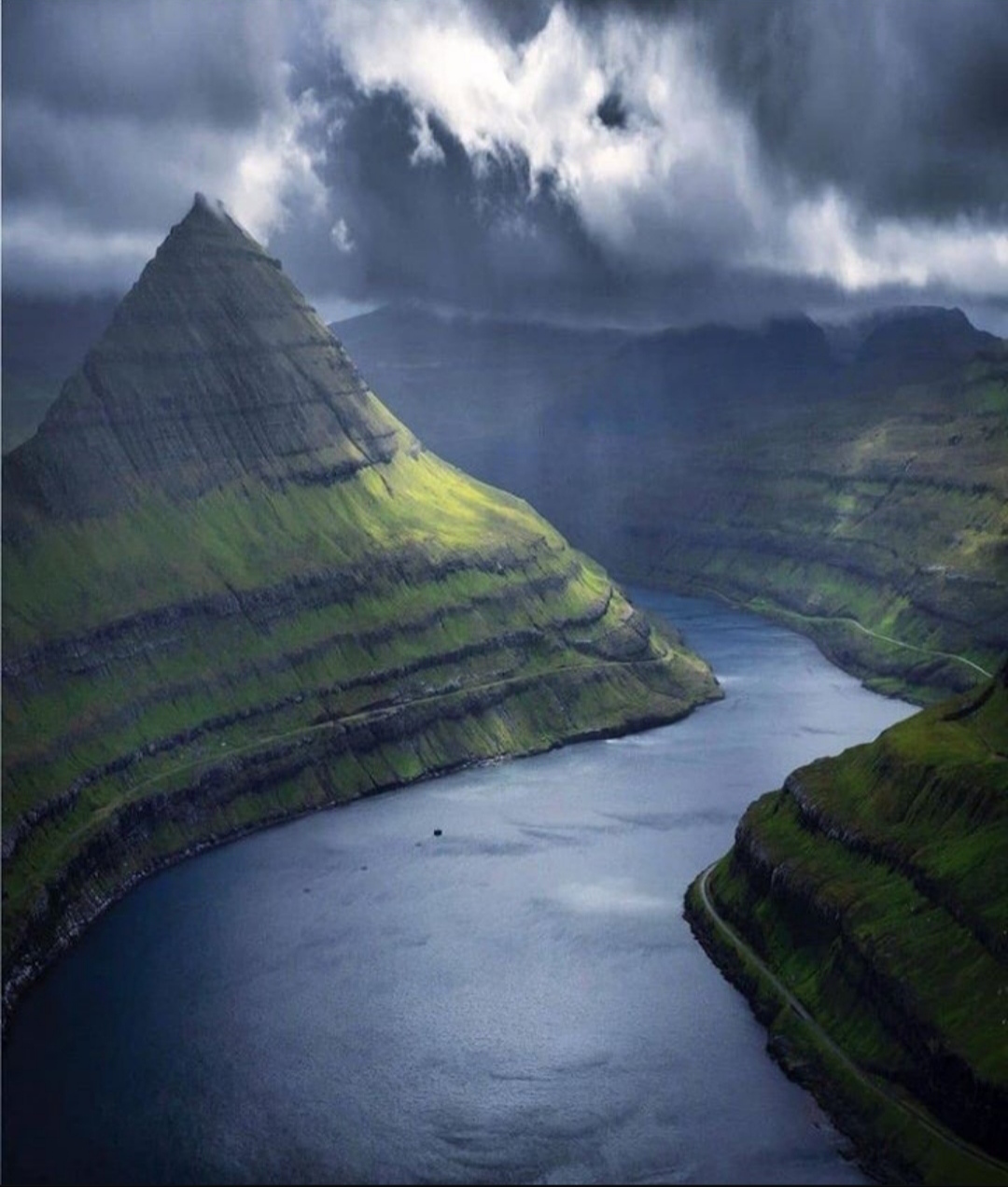 Faroe islands - Faroe islands, The mountains, The photo, Nature