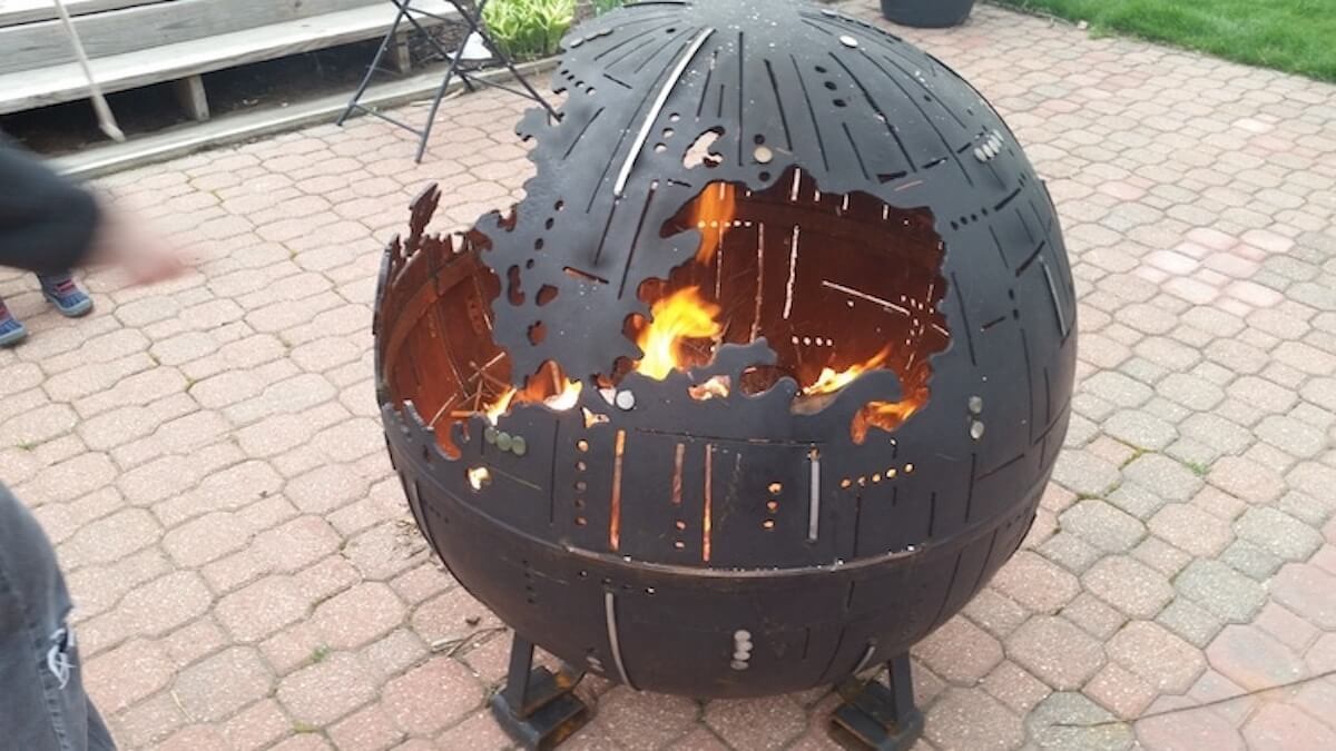 Reply to the post Thai Fighter grill - Grill, Bake, Fire, Star Wars, Longpost