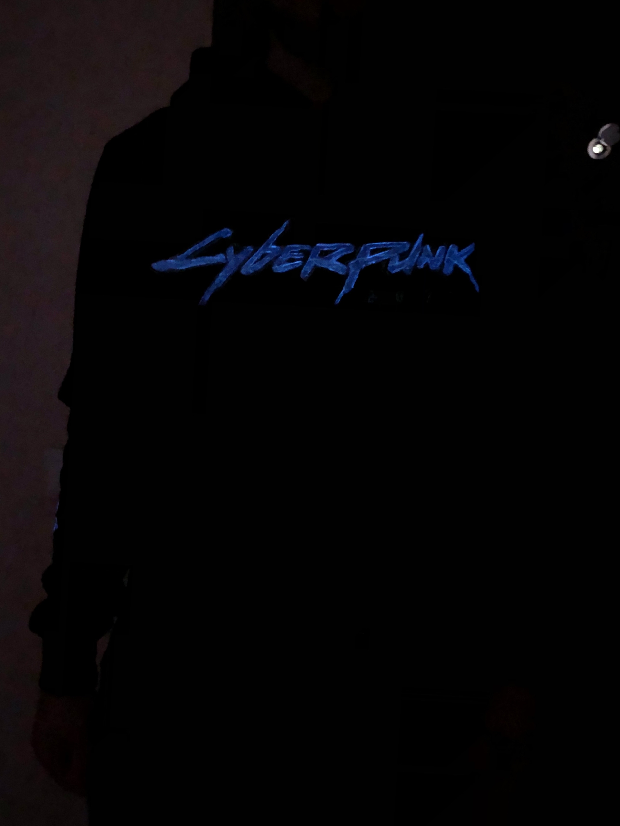 Cyberpunk 2077. Sweatshirt customization - My, Cyberpunk 2077, Customization, Custom, Painting on fabric, Video game, Longpost