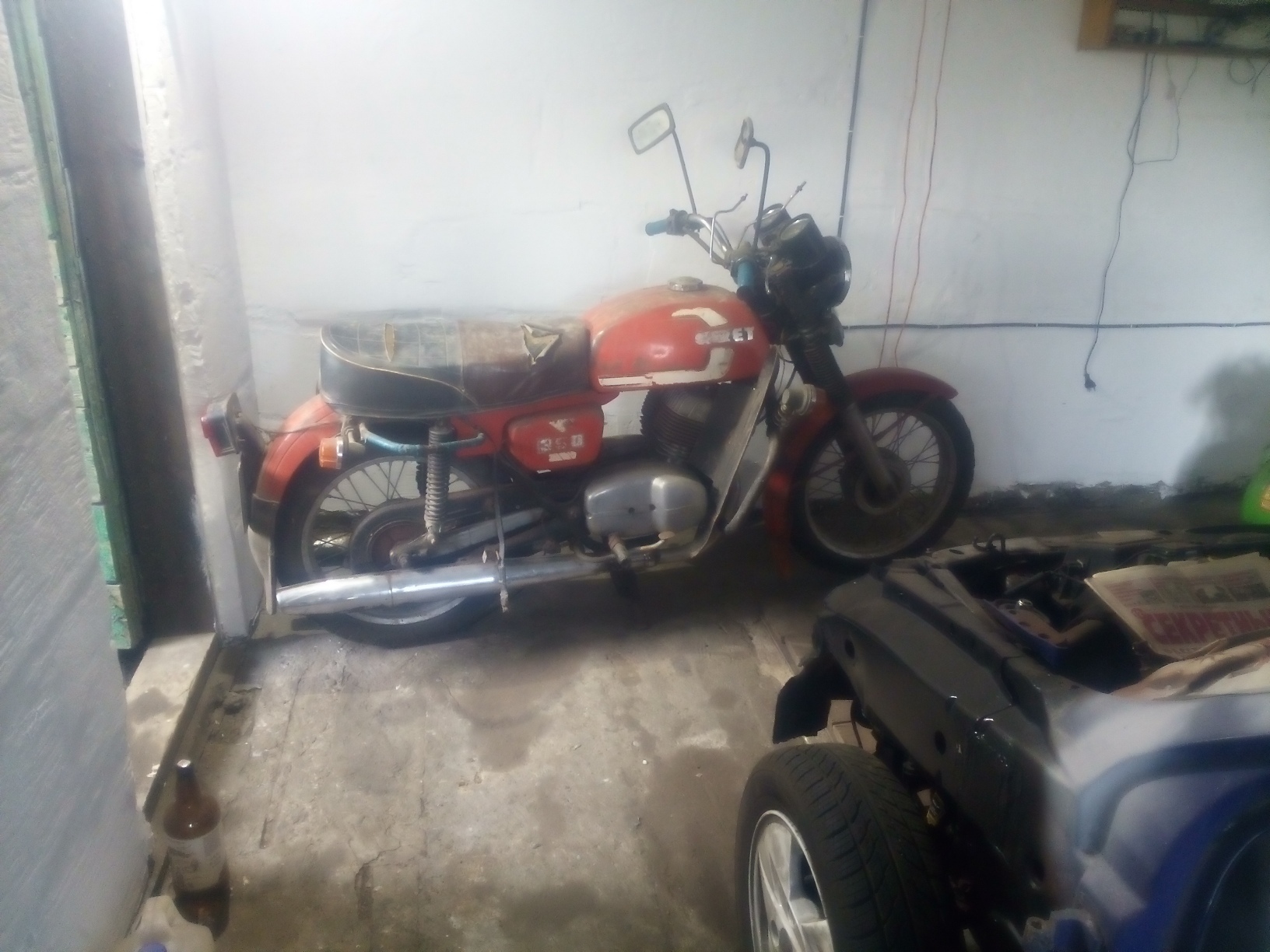 Another acquisition - My, Moto, the USSR, Chezet, Czechoslovakia, Repair, Garage, Longpost