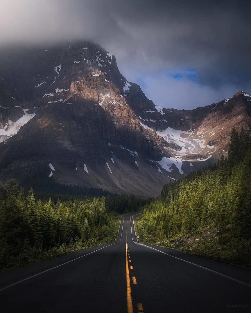 The beauty of Canada's landscapes - Canada, Nature, The photo, The mountains, River, Railway, Forest, Road, Longpost