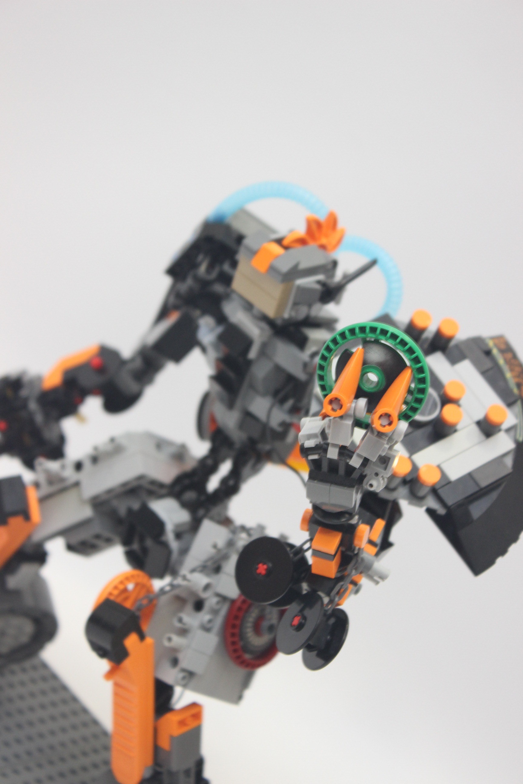 The Scavenger - My, Lego, Mech, Fur, Robot, Longpost