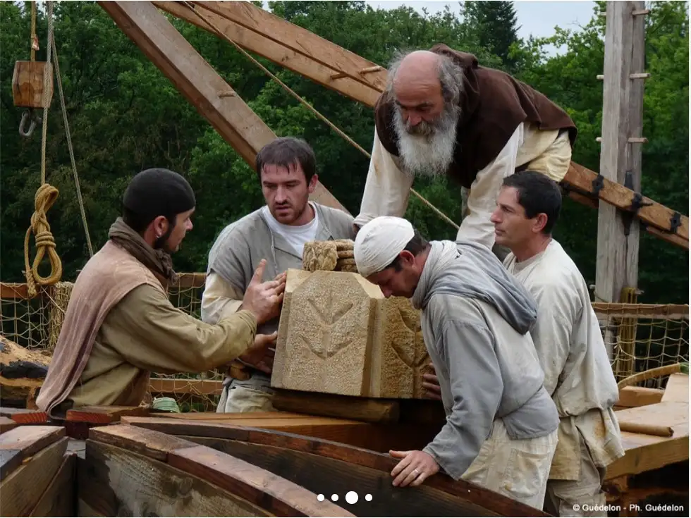 The world's largest archaeological experiment - France, Archeology, Experiment, Building, Lock, Architecture, Interesting, Video, Longpost, Fortification