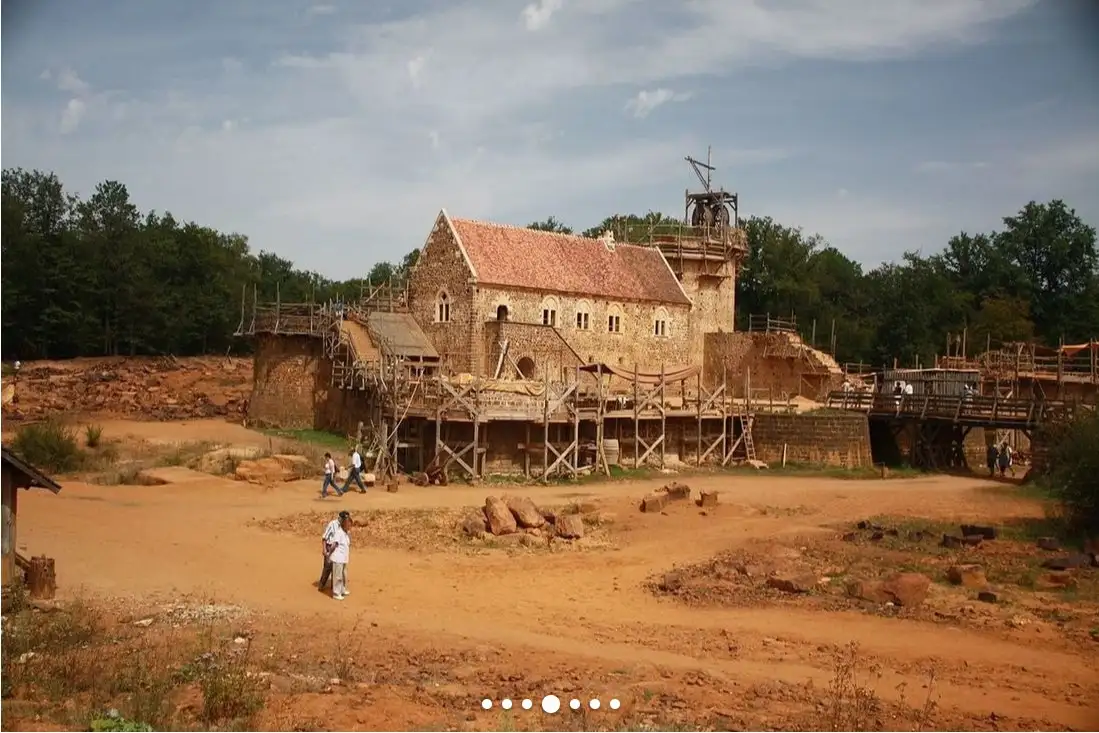 The world's largest archaeological experiment - France, Archeology, Experiment, Building, Lock, Architecture, Interesting, Video, Longpost, Fortification