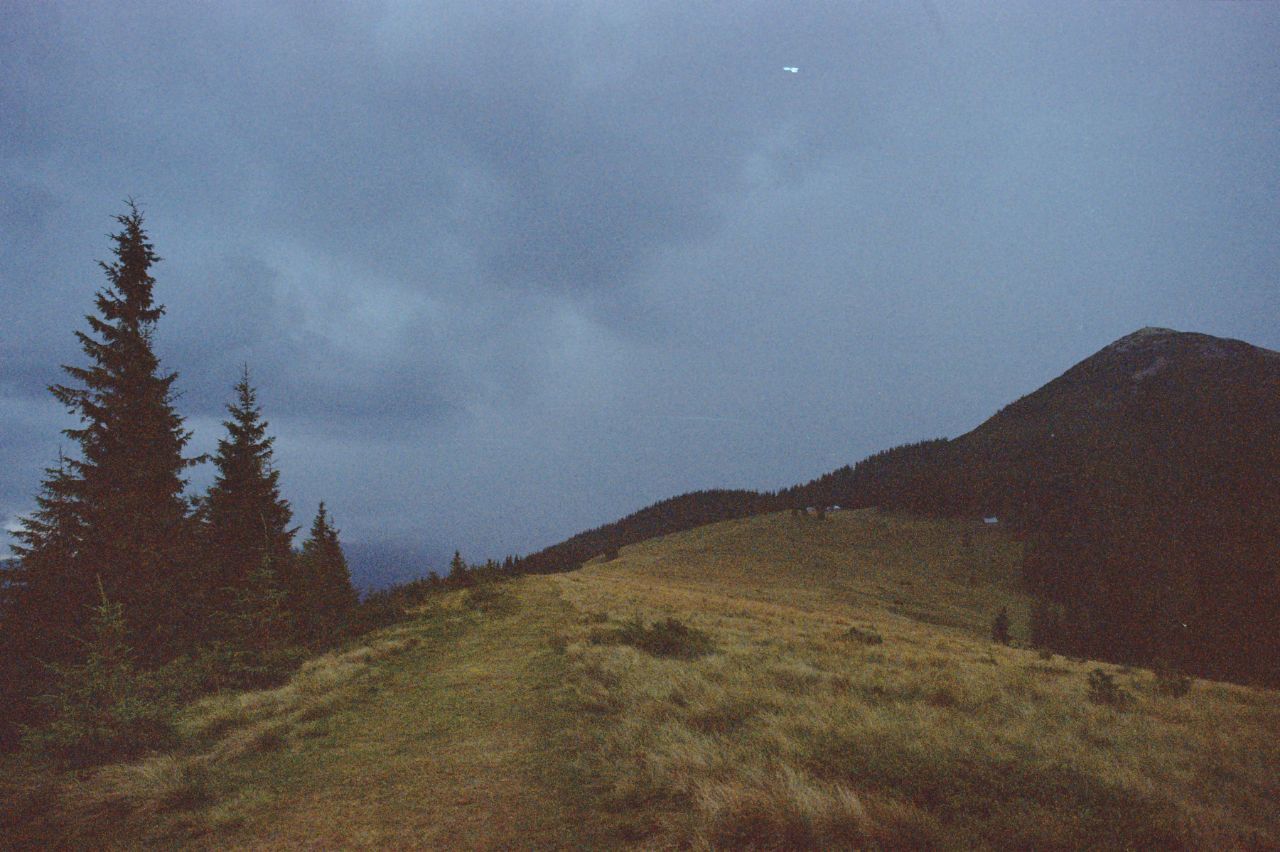 Carpathians (film without processing) - My, Olympus, 35mm, Film, Carpathians, Nature, Landscape, The mountains, Longpost