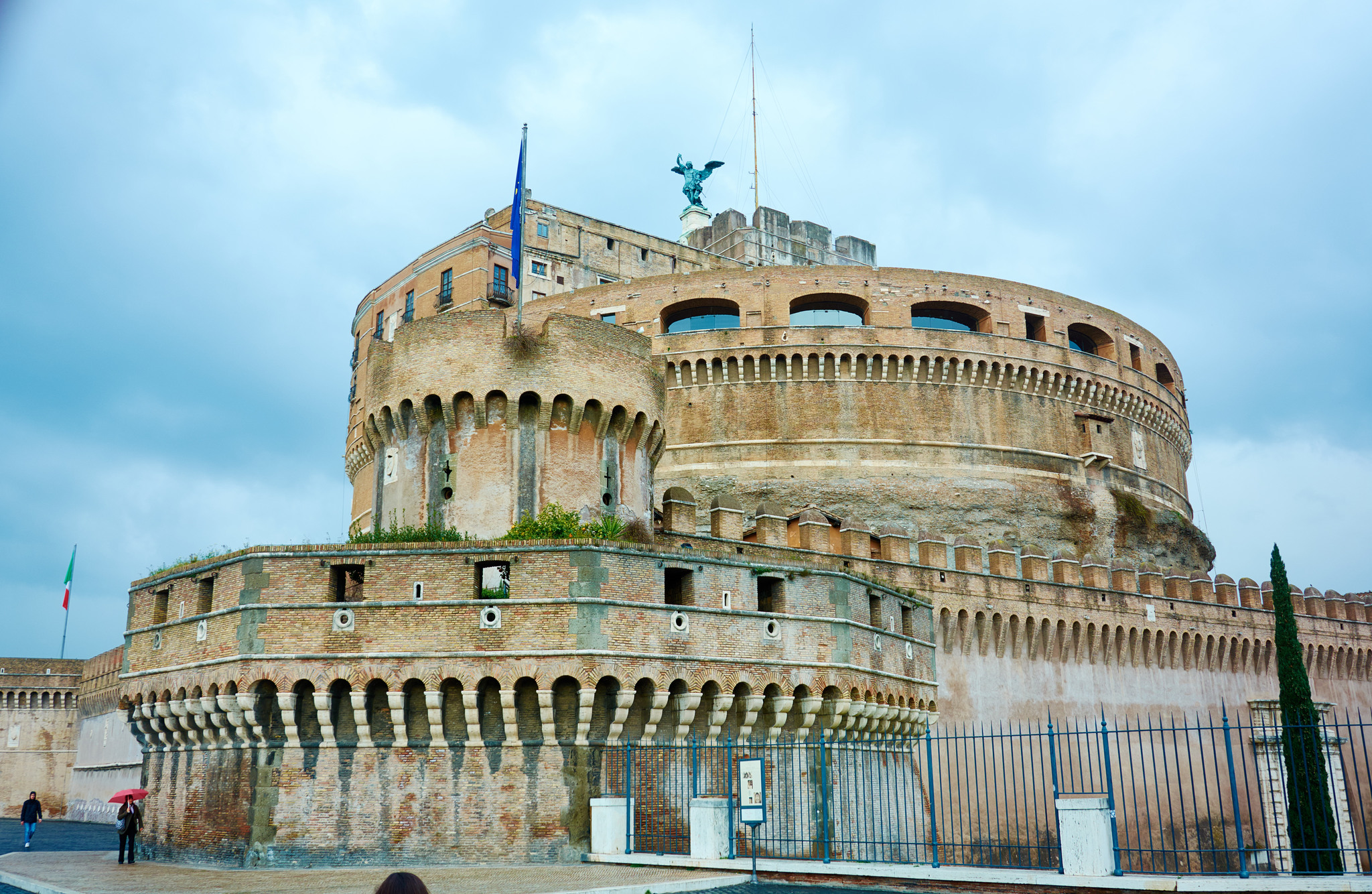 Castel Sant'Angelo - Rome - My, Rome, Ancient Rome, Pope, Vatican, Italy, Lazio, Europe, Travels, Longpost, Fortification