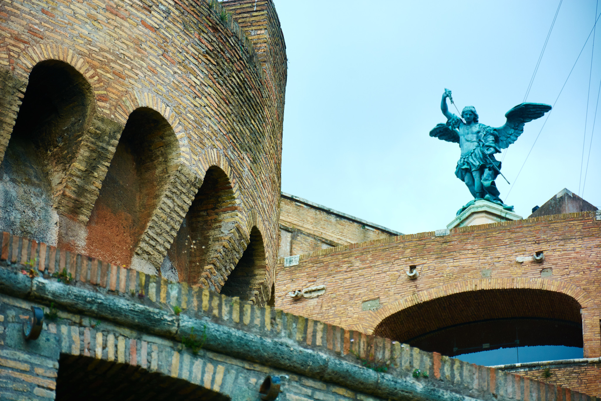 Castel Sant'Angelo - Rome - My, Rome, Ancient Rome, Pope, Vatican, Italy, Lazio, Europe, Travels, Longpost, Fortification