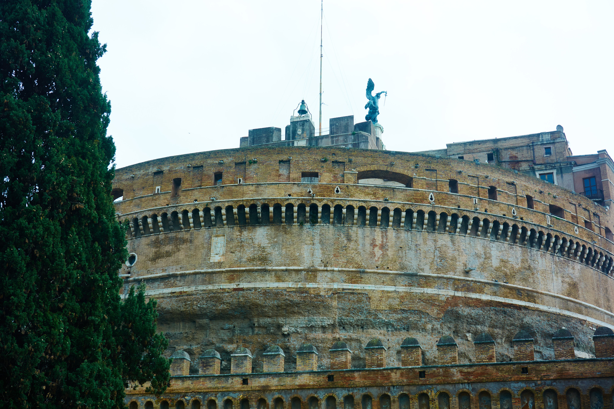 Castel Sant'Angelo - Rome - My, Rome, Ancient Rome, Pope, Vatican, Italy, Lazio, Europe, Travels, Longpost, Fortification