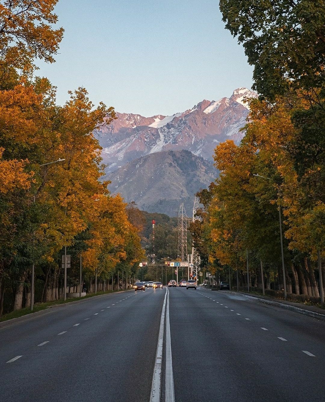 Road to the mountains - The photo, Street photography, Kazakhstan, Autumn, The mountains