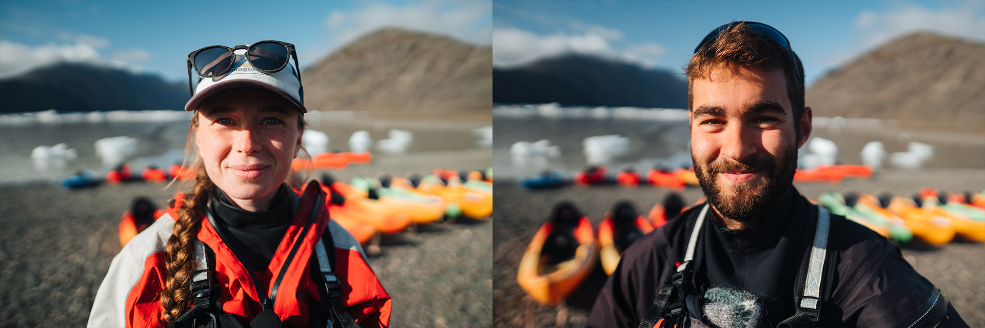 Small icebreakers in the lagoon of the Heinabergson glacier - My, Iceland, Travels, Kayak, Iceberg, glacial lake, Lagoon, Longpost