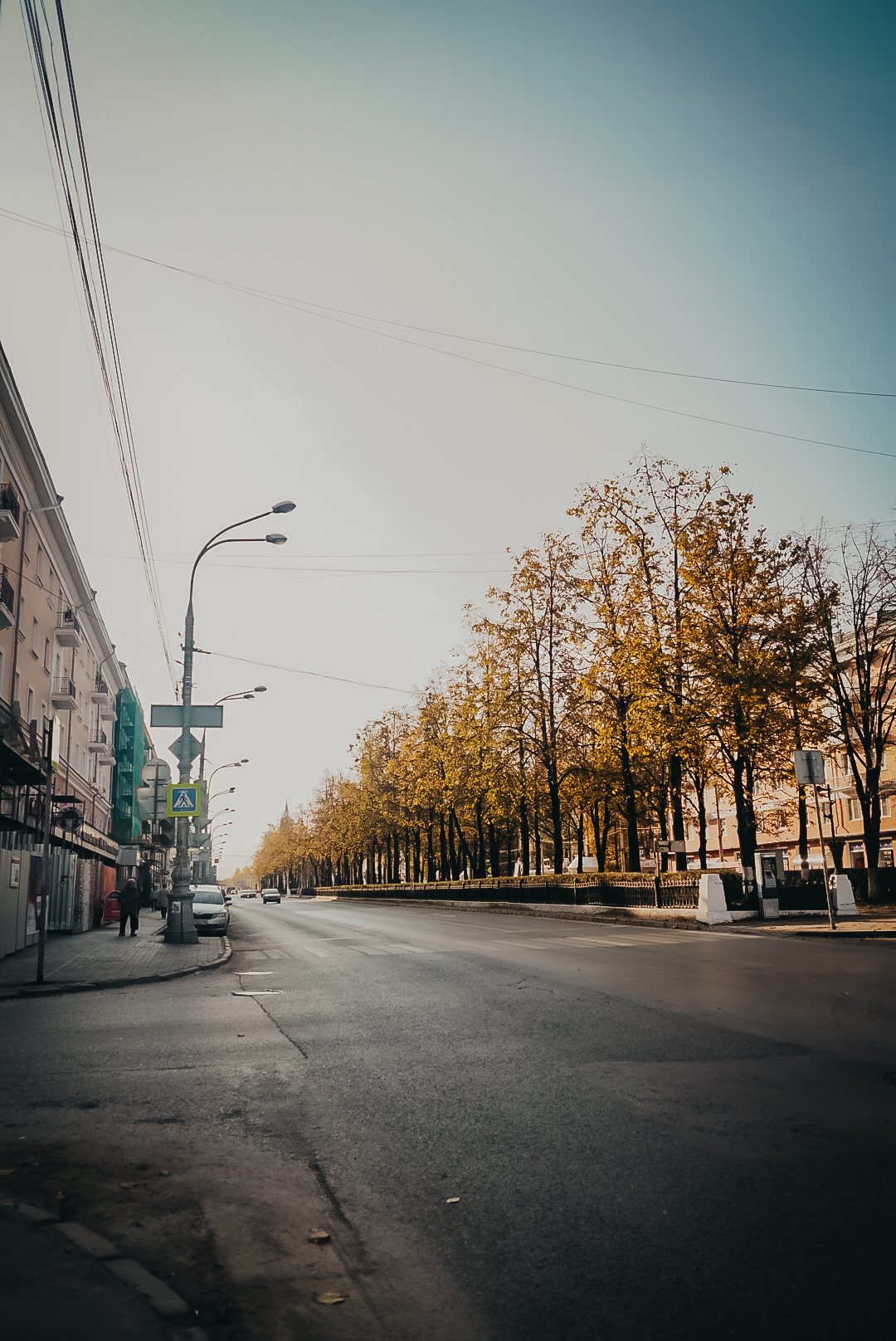 Autumn - My, Autumn, The photo, Permian, Town, Longpost, Autumn leaves