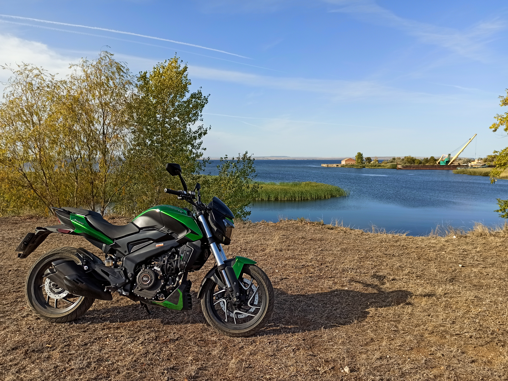 Trip to the Volga - My, Motorcycles, Saratov region, River, Moto, Volga river