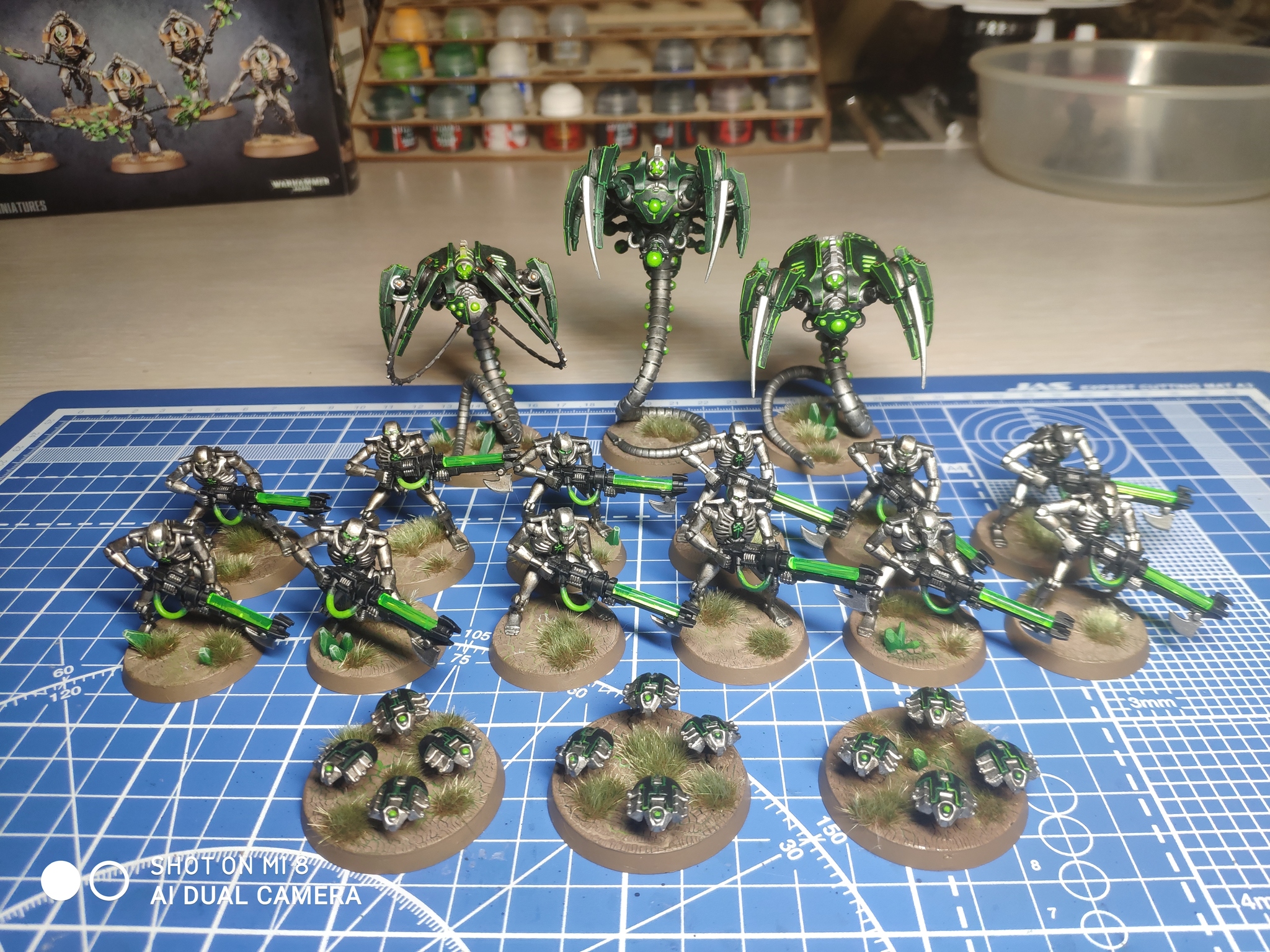 Necron Post - My, Wh miniatures, Necrons, Longpost, Warhammer 40k