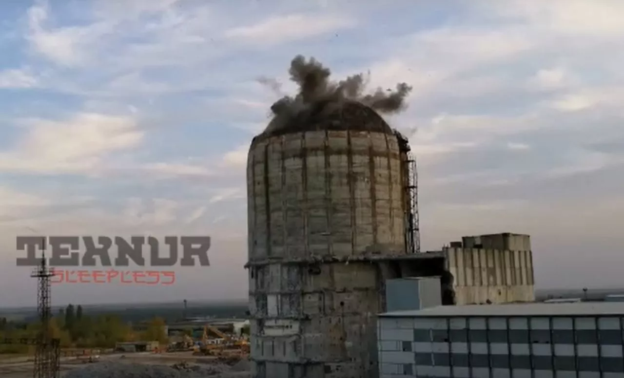 The VAST dome survived the third explosion! - Voronezh, Explosion, Video