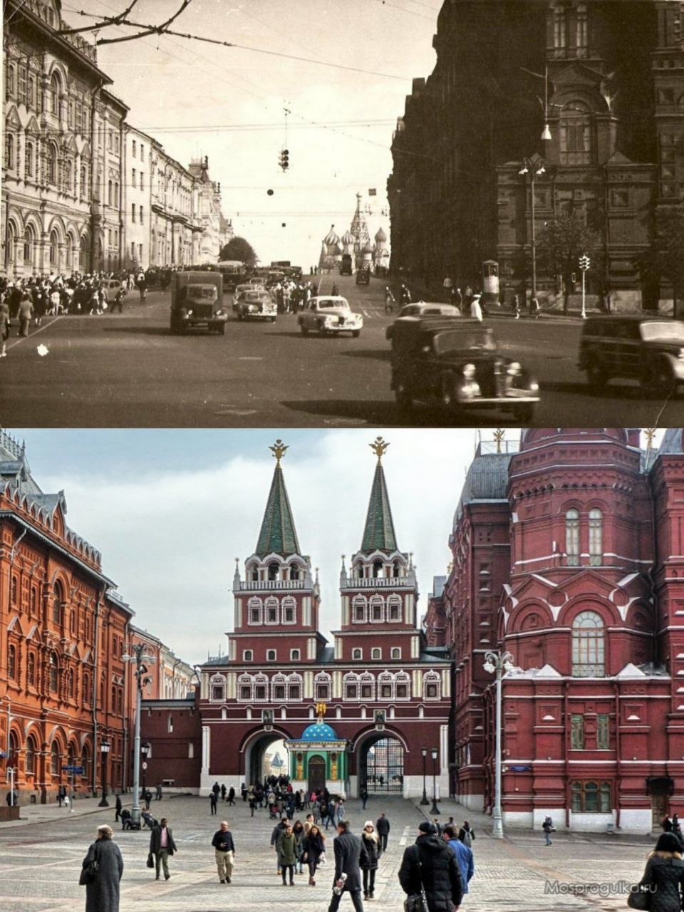 Улицы Москвы сквозь столетия - Архитектура, Москва, История, Фотография, Длиннопост