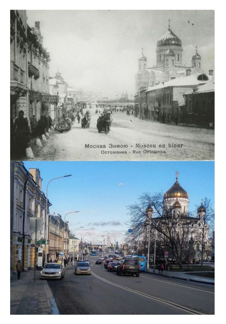 Улицы Москвы сквозь столетия - Архитектура, Москва, История, Фотография, Длиннопост