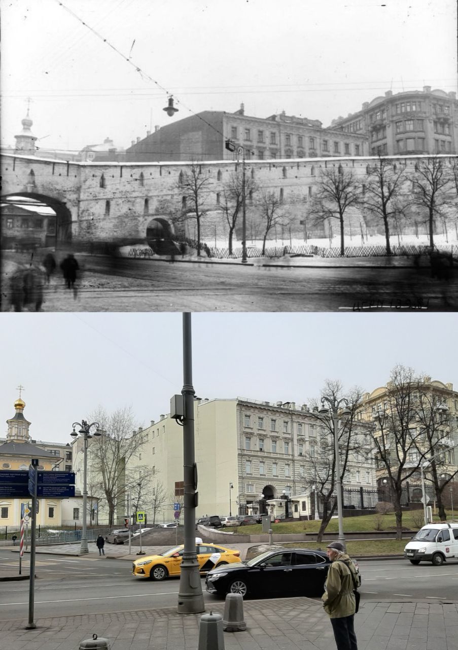 Улицы Москвы сквозь столетия - Архитектура, Москва, История, Фотография, Длиннопост