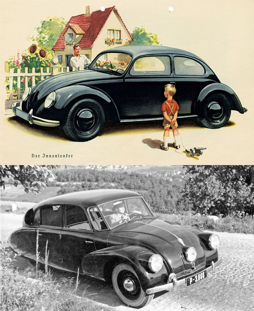 Porsche and plagiarism - Auto, Tatra, Жуки, Porsche, Adolf Gitler, Story, Longpost