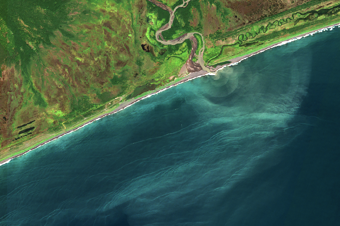 Are Kamchatka beaches poisoned by algae? View from space - Kamchatka, Environmental pollution, Ecology, Seaweed, Pictures from space, Longpost