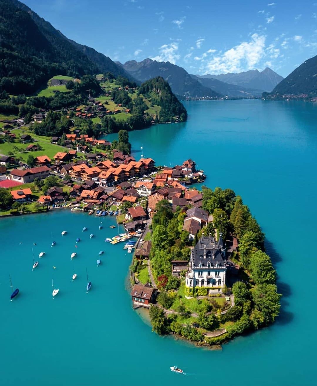 Lake Brienz, Switzerland - The photo, Lake, Switzerland, Europe, The mountains, Nature