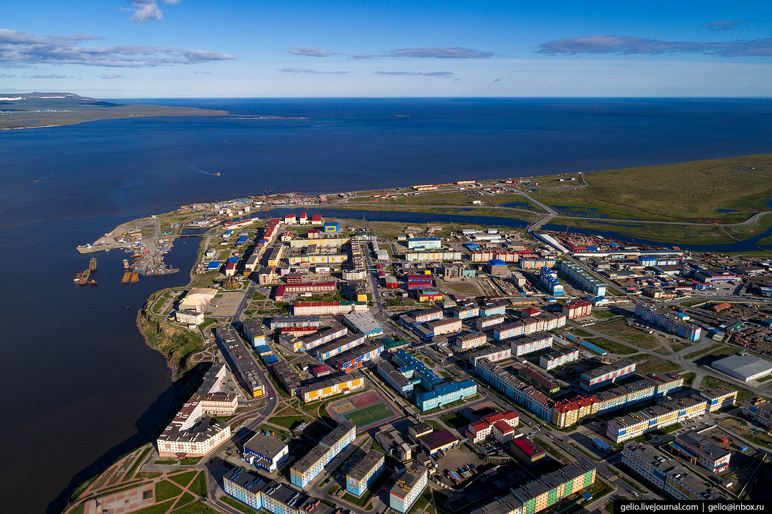 Anadyr from above - the easternmost city of Russia - Russia, Anadyr, Chukotka, The photo, Longpost