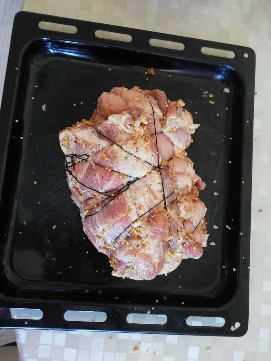 Cooking meatloaf in the oven - My, Men's cooking, Cooking, Pork, Hen, Longpost