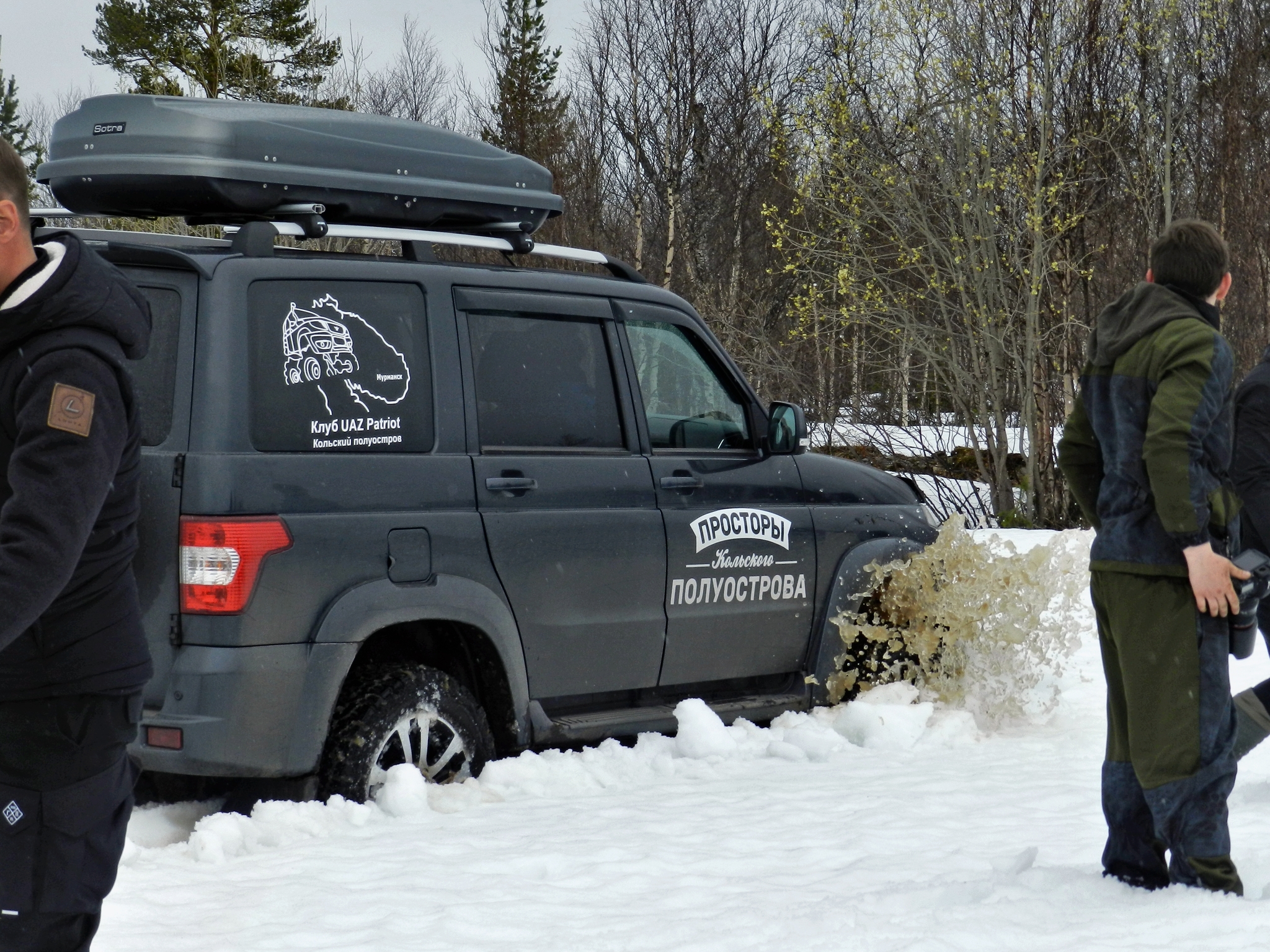 It's finally spring! We mastered the route and woke up the swamp! Winch tests! Murmansk. 4x4. TumbleweedKola - My, Renault Duster, UAZ, Toyota Land Cruiser, Murmansk, Kola Peninsula, Swamp, Windlass, Offroad, 4x4, Niva, Pokatushki, Spring, Snow, Lexus, Mitsubishi, Fun, Weekend travel, North, Video, Longpost