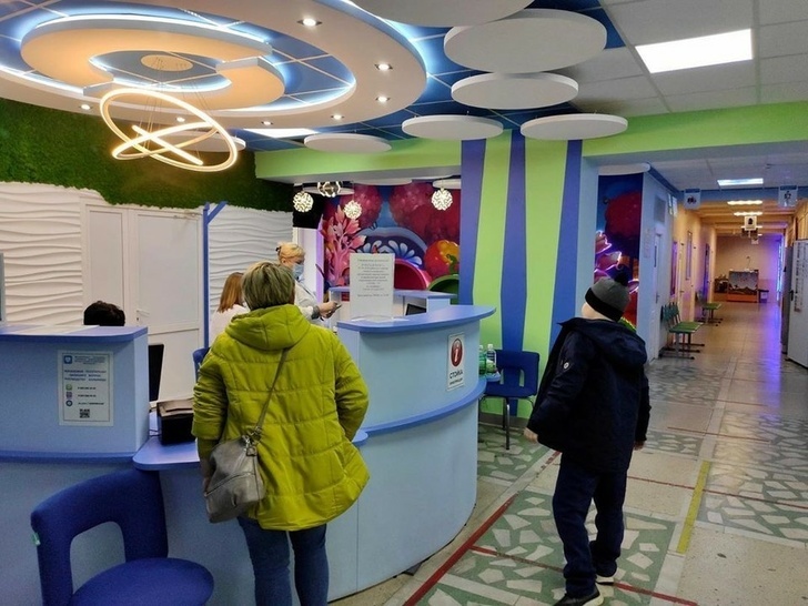 Six children's clinics in Chelyabinsk underwent designer renovations - Chelyabinsk, Design, Repair, children's Hospital, Good news, Positive, Longpost