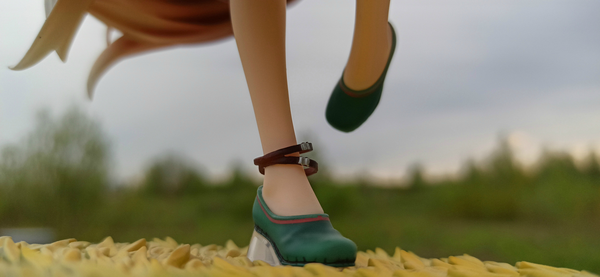 ~•~ The She-Wolf and the Summer Walk ~•~ - My, The photo, Beginning photographer, Anime, Figurines, Collectible figurines, Spice and wolf, Holo, Longpost