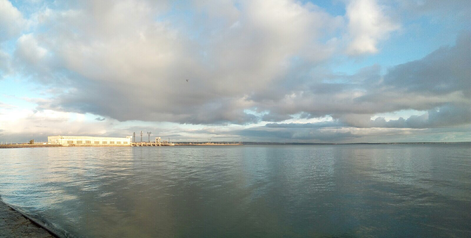 Oh, those clouds in blue - My, Novosibirsk, Ob Reservoir, Good weather, The photo, Sky, The clouds