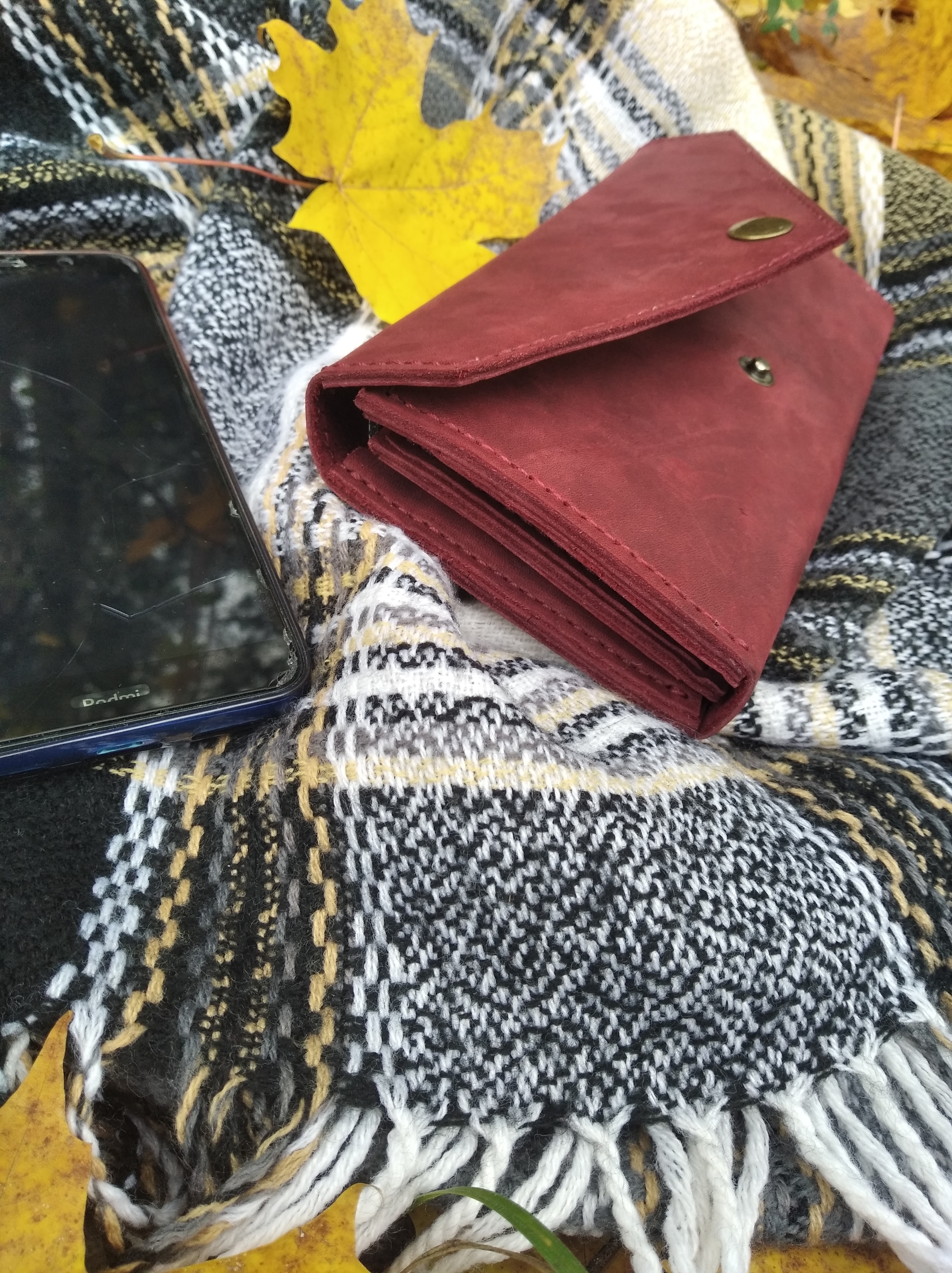 Post #7770088 - My, Handmade, Natural leather, With your own hands, Wallet, Leather craft, Leather products, Mozyr, Video, Longpost, Needlework without process, Leather