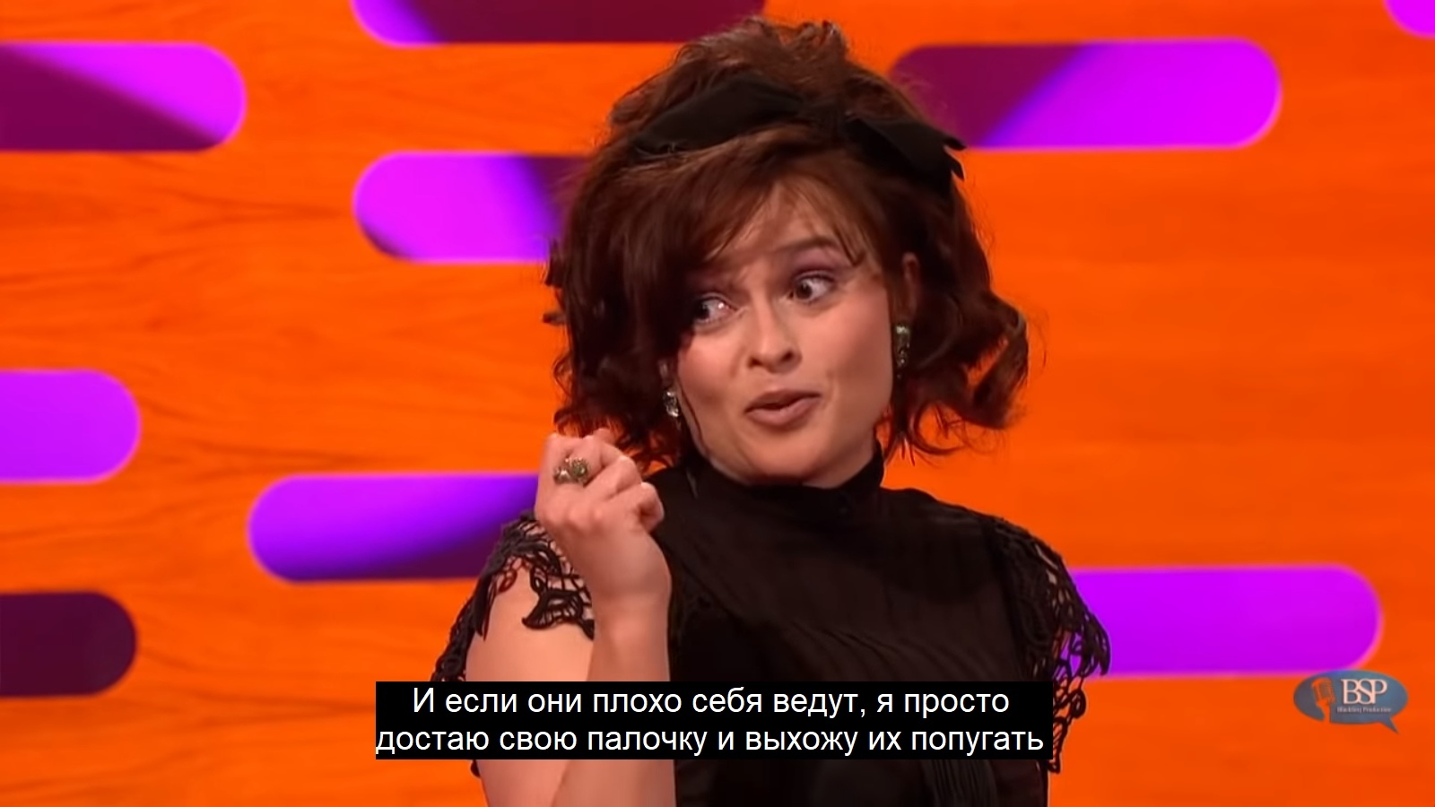 When your mother is Bellatrix Lestrange - Helena Bonham Carter, Actors and actresses, Celebrities, Storyboard, Bellatrix Lestrange, Children, Harry Potter, The Graham Norton Show, Longpost