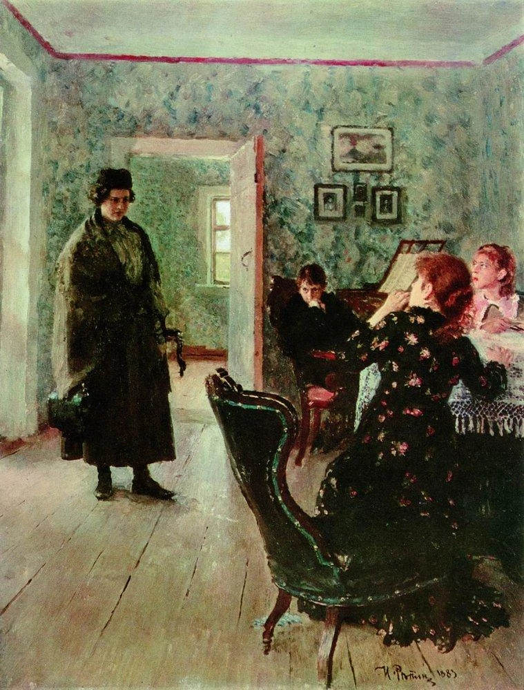 “We weren’t expecting” Repin, or why Tretyakov forbade the artist to be allowed into his gallery - My, Painting, Art, Painting, Ilya Repin, Did not wait, Oil painting, Tretyakov Gallery, Art history, Peredvizhniki, Longpost