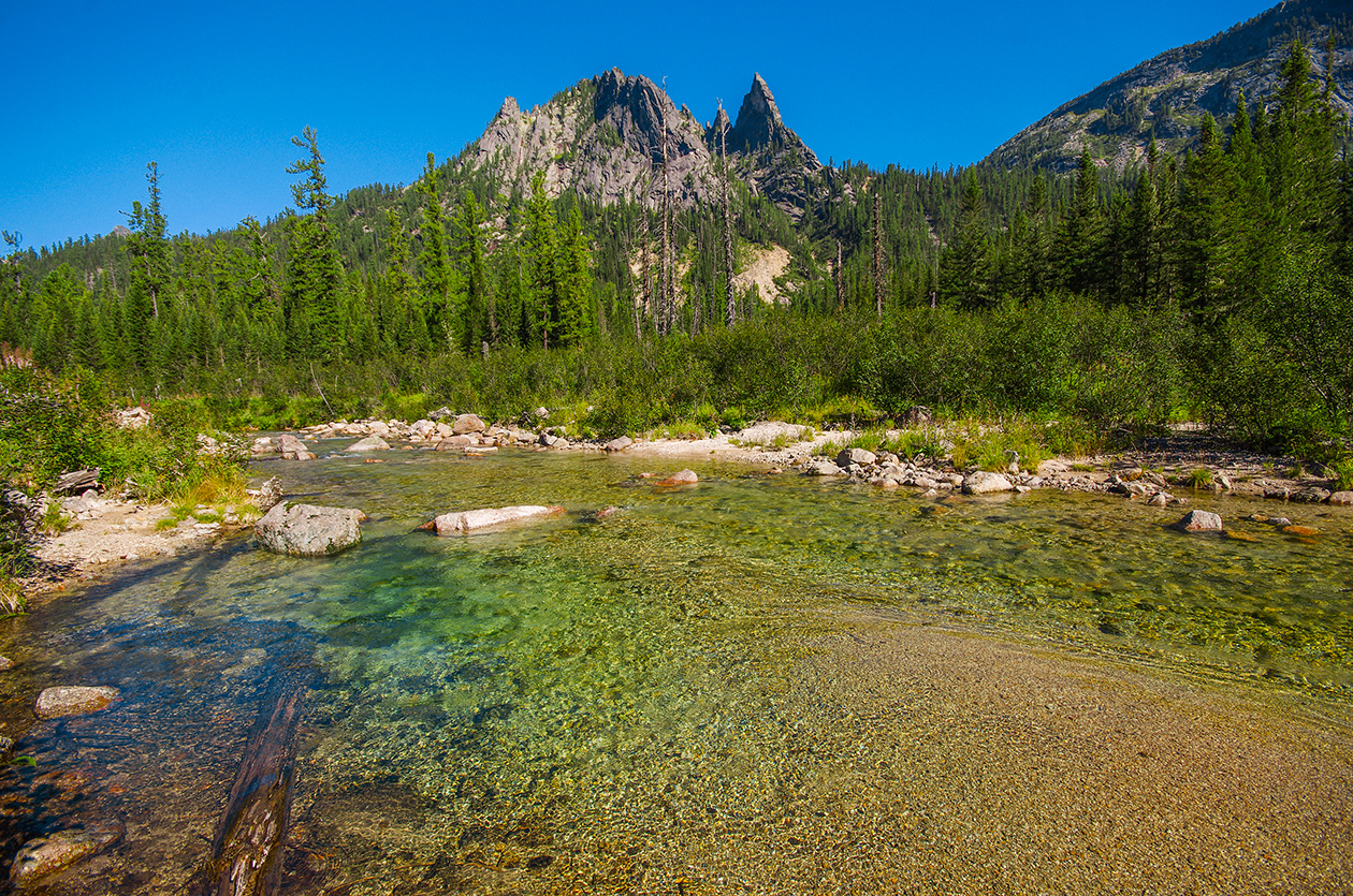 Clear water Ergakov - My, Ergaki, Landscape, Travels, Holidays in Russia, Wild tourism, Leisure, Camping, Longpost