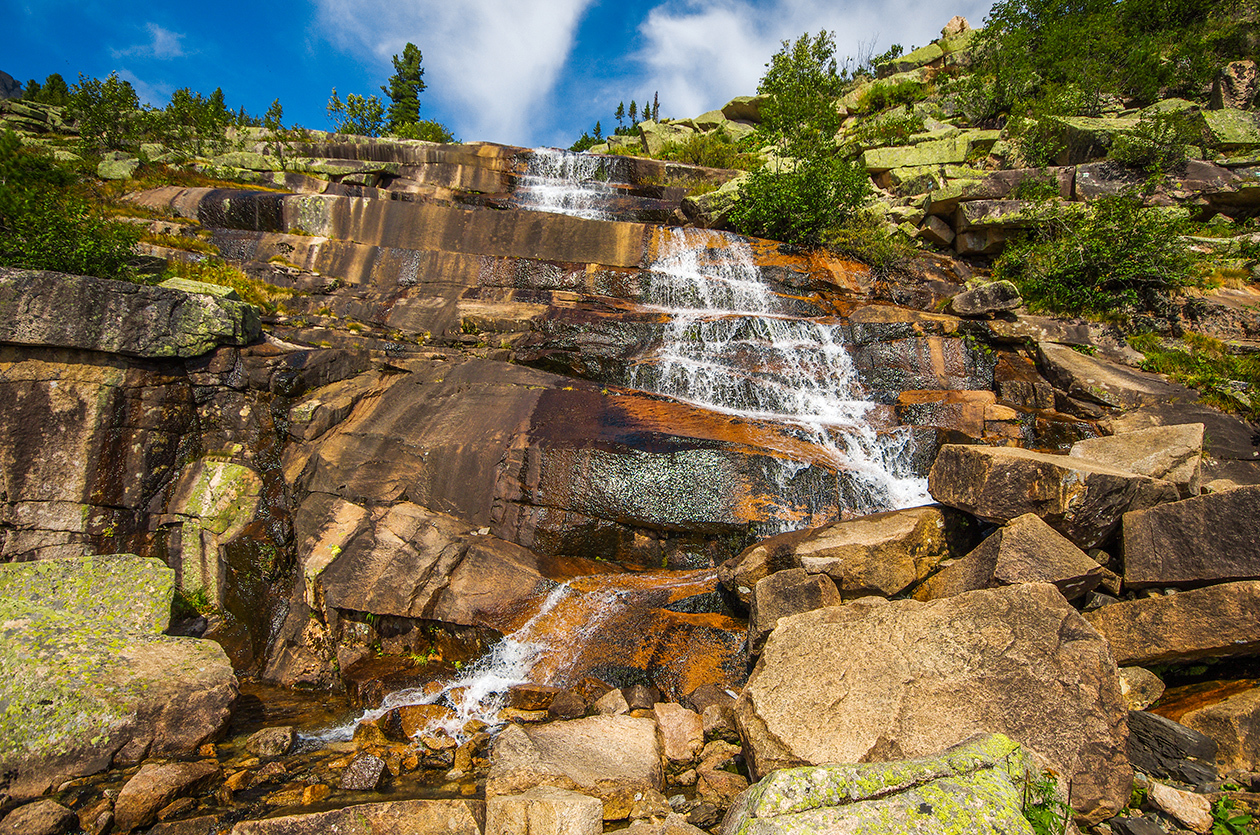 Clear water Ergakov - My, Ergaki, Landscape, Travels, Holidays in Russia, Wild tourism, Leisure, Camping, Longpost