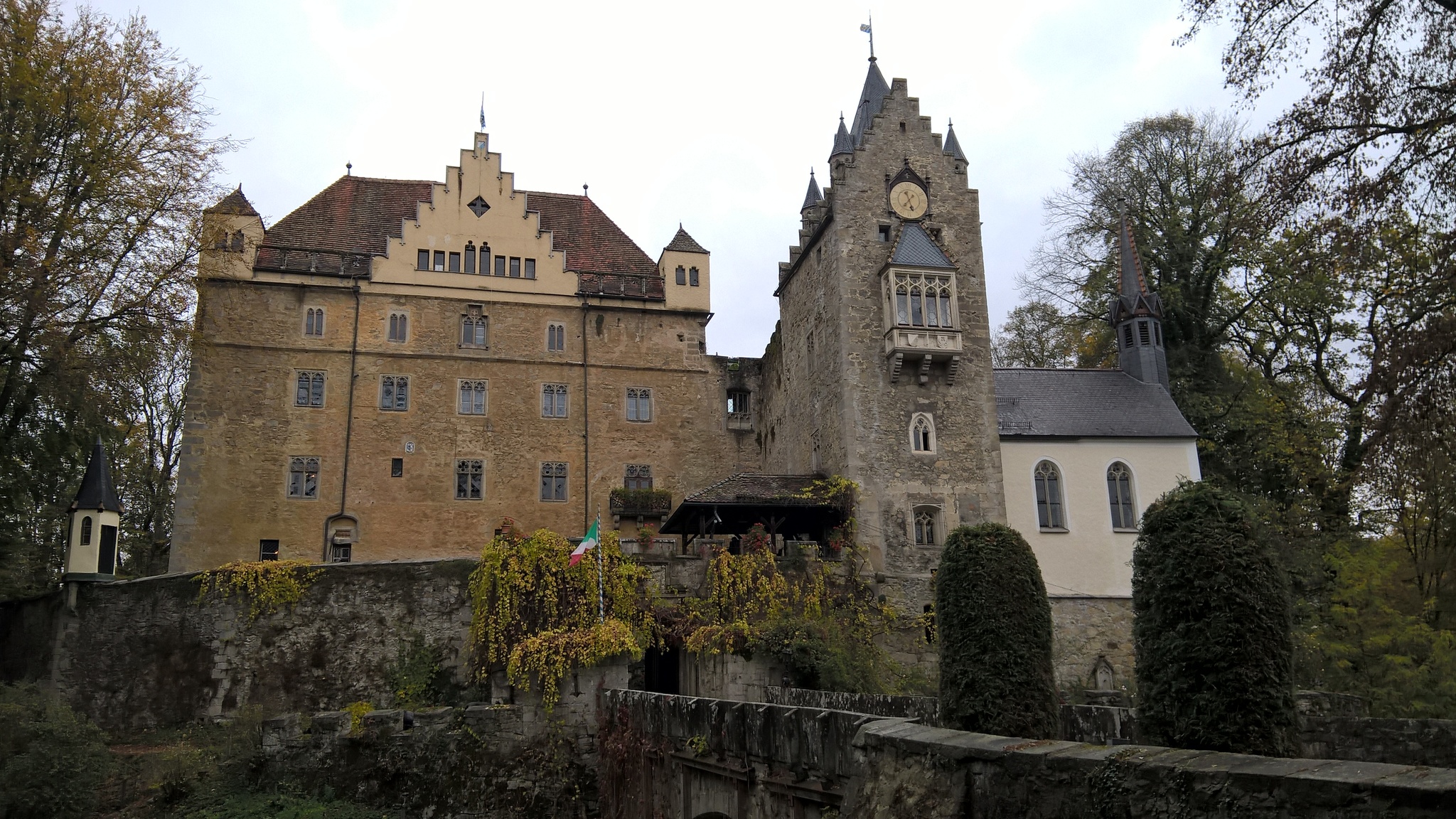 Schloss Egg - My, Bavaria, Middle Ages, Lock, Autumn, Longpost