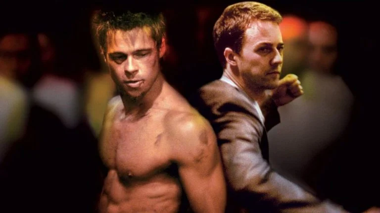 Norton beat Pitt seriously, he was filmed drunk: facts about the cult “Fight Club” - Movies, Brad Pitt, Actors and actresses, David fincher, Helena Bonham Carter, Fight Club (film), Longpost