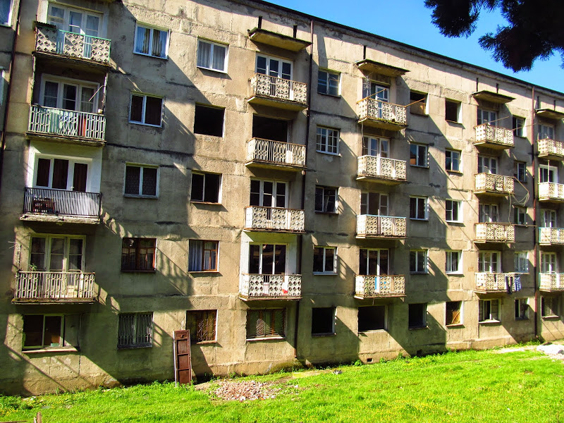 Ghost town of Tkvarcheli - Tkvarcheli, Abandoned, Urbanfact, Abkhazia, Video, Longpost