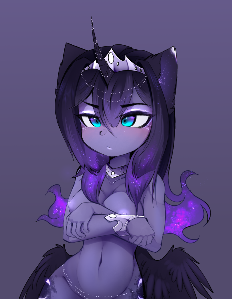 Luna - NSFW, My Little Pony, Magnaluna, MLP Edge, Princess Luna, MLP Suggestive