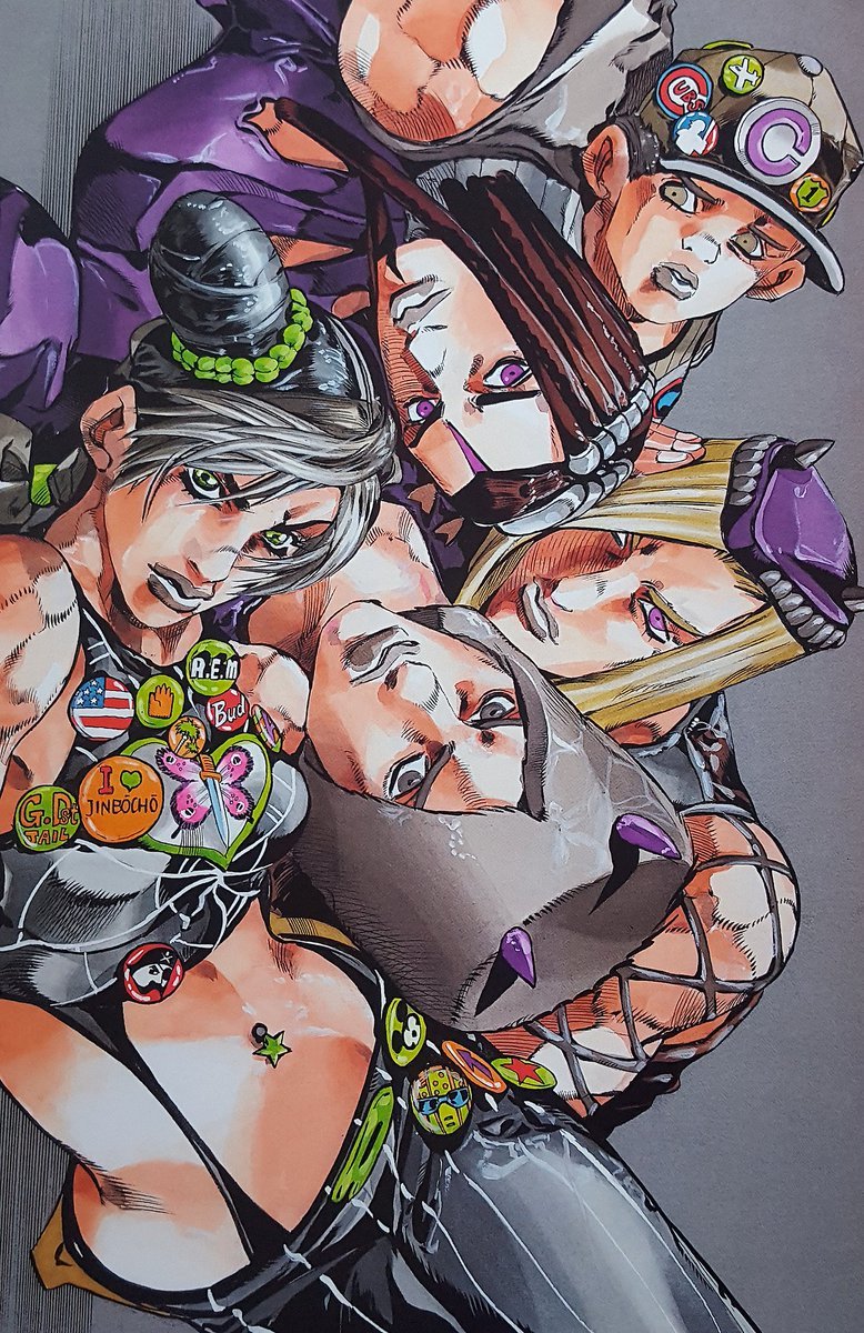 Overview of the JoJo's Bizarre Adventure universe. Part 6 of 8: Stone Ocean - My, Overview, Manga, Anime, Jojos bizarre adventure, Longpost, Kujo Jolyne