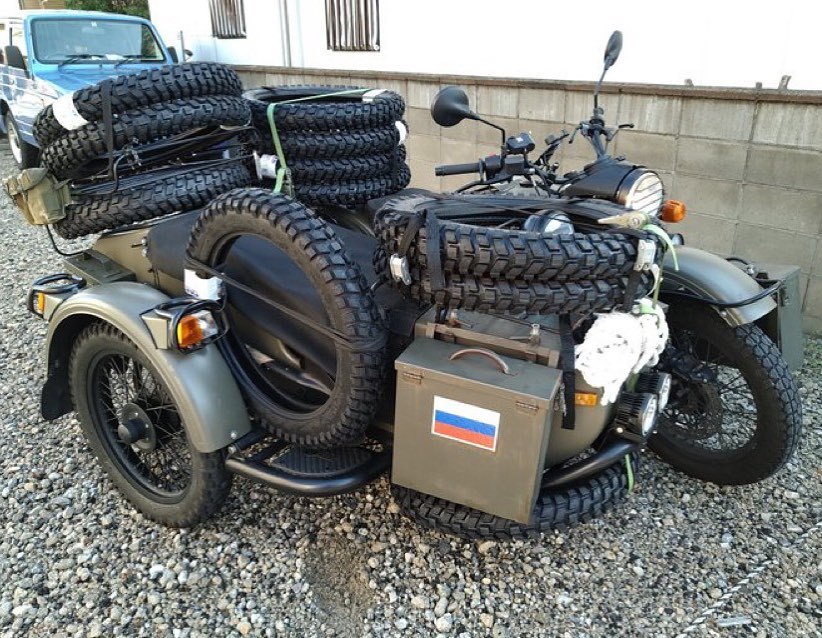 Ideal preparation for a motorcycle trip - Ural, Ural, Motorcycles, Moto, Tires, Motorcycle travel