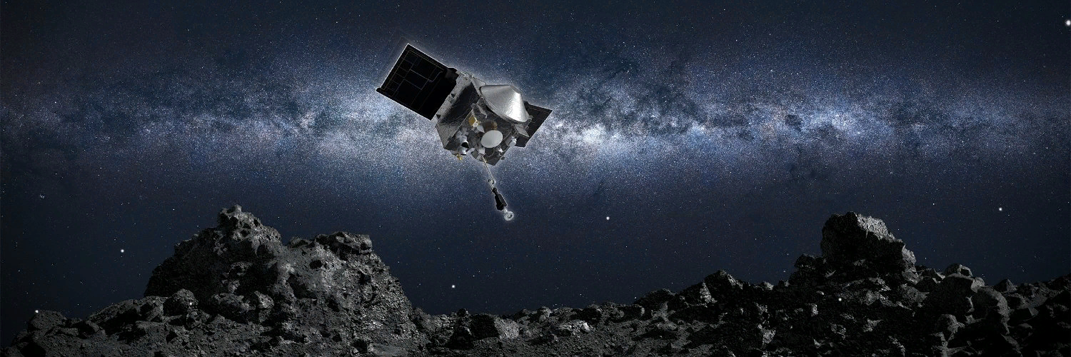 The American space probe OSIRIS-Rex will take samples from the asteroid Bennu today - NASA, Osiris-Rex, Asteroid, Cosmonautics, Space, Probe, Video, USA, Technologies