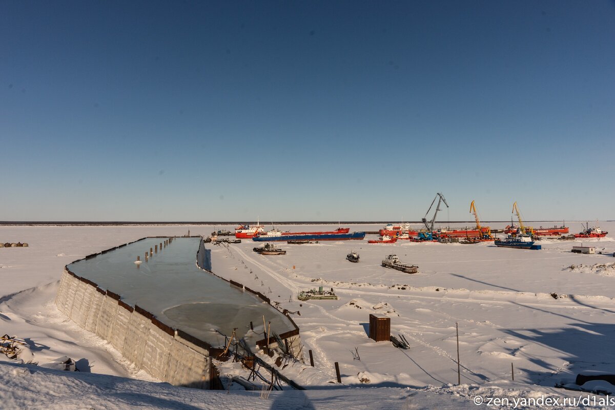 Ice dam on Taimyr - Far North, Dam, Taimyr, Ice, Protection, Video, Longpost