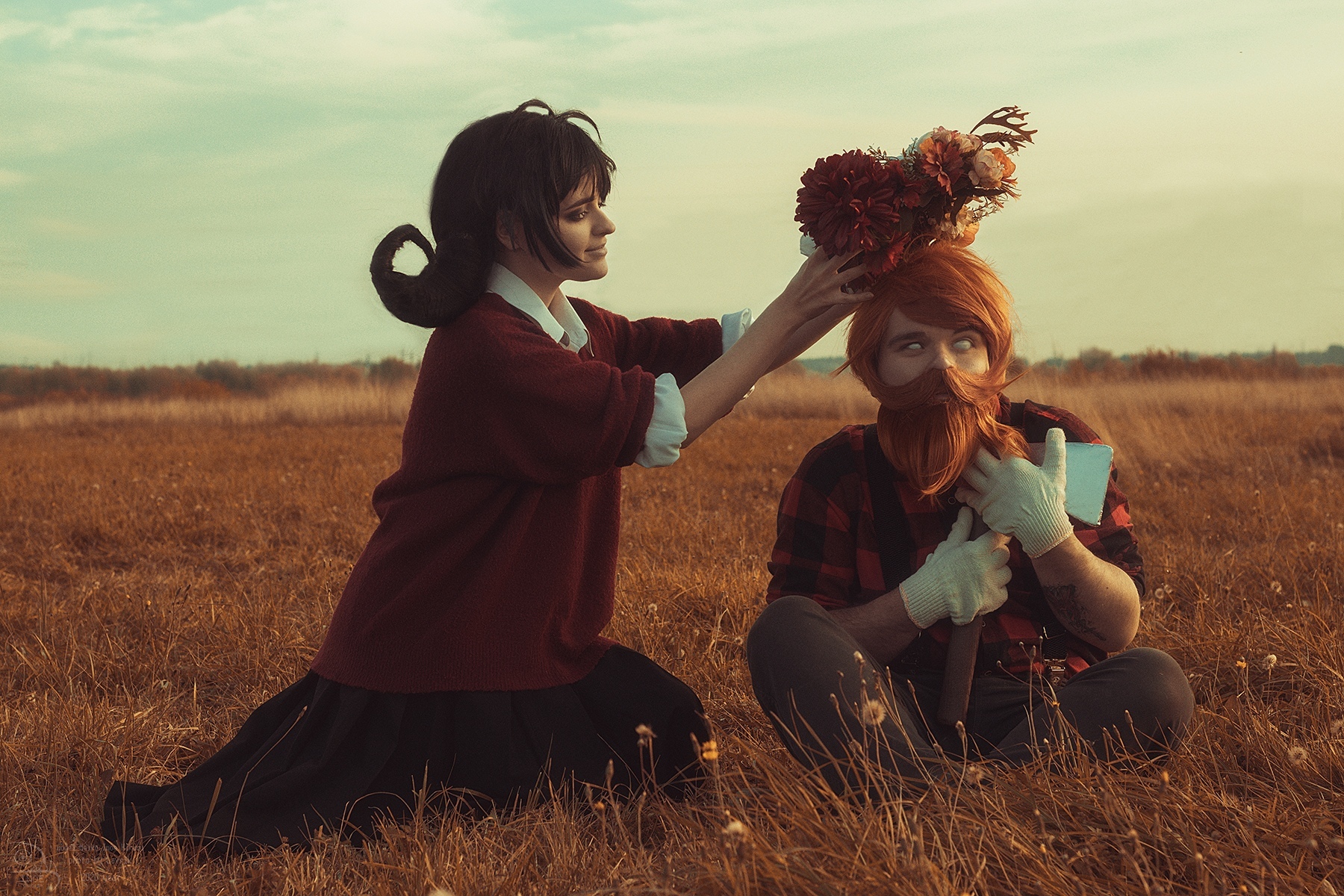 Cosplay Don't Starve together - My, Cosplay, Indie game, With your own hands, The photo, Atmospheric, Dont starve together, Longpost