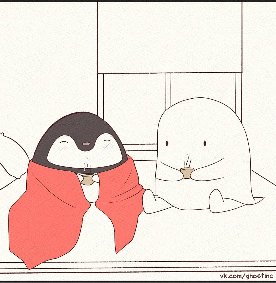 Ghost - Huffy-Penguin, Comics, Translated by myself, Призрак, Ghost, Longpost