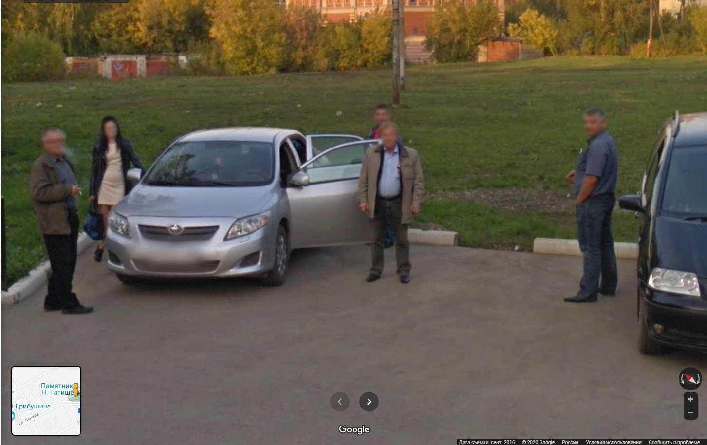 It feels like a mafia deal was broken - My, Google street view, Mafia