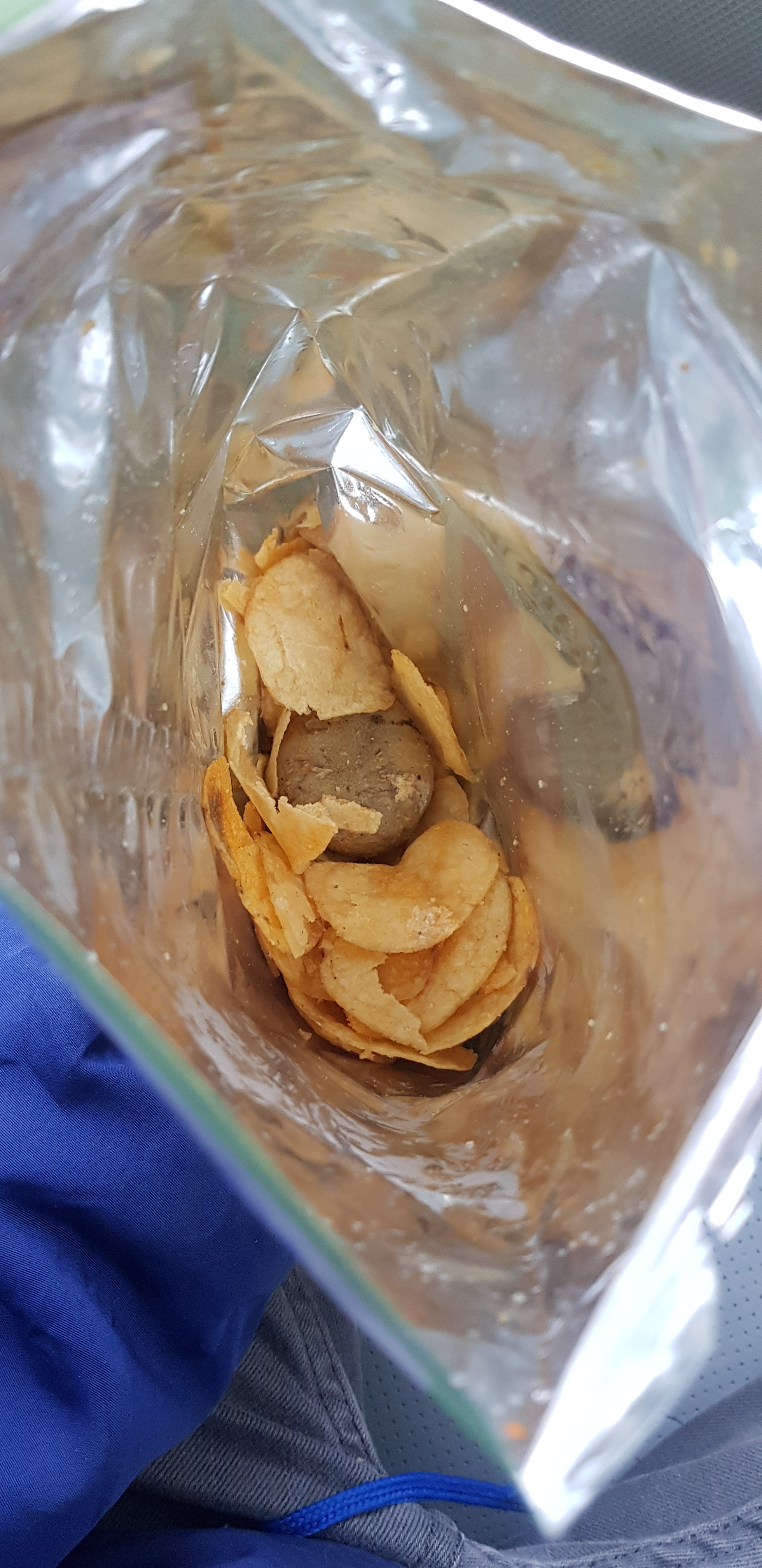 Natural potatoes - My, Crisps, Customer focus, Potato, Food, Negative, Longpost, Manufacturing defect